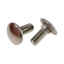 RS PRO Stainless Steel Plain Coach Bolt M8 x 20 mm, Metric Thread, Square Neck 122-4424