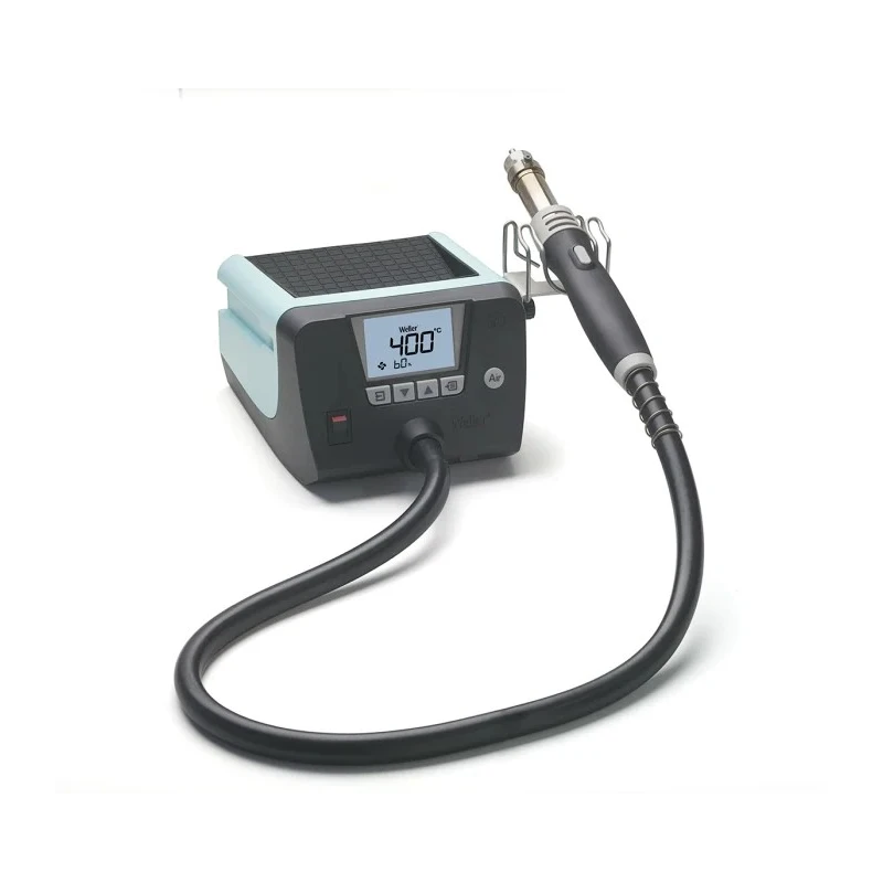 Weller WT Hot Air Station 900W Power Rating, 230V Input Voltage, LCD Display, ESD Safe, Model WTHA 1 T0053173399
