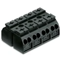 WAGO Terminal Strip 4-Way 32A Cage Clamp 12AWG 20 AWG Wire 500V Polyamide 862-504