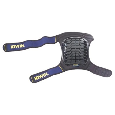 Irwin Blue, Black ABS Plastic Knee Pad Double Straps Impact Resistant EN 14404 10503831