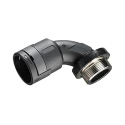 Kopex Conduit Fitting 32 mm Nominal Size Nylon 12 Black Nickel Thread IP68 7TCA297120R0349 NEBV0606