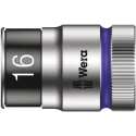 Wera 16 mm 1/2 in Drive Standard Chrome Vanadium Steel Socket 05024464001