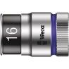 Wera 16 mm 1/2 in Drive Standard Chrome Vanadium Steel Socket 05024464001