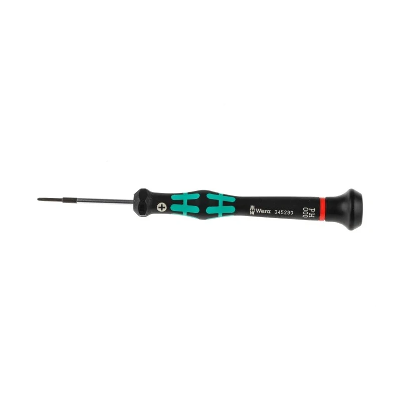 Wera Precision Screwdriver PH000 Tip 40 mm Blade 137 mm Overall PH000