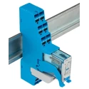 Finder 4C Series Interface Relay, DIN Rail Mount, 12V DC Coil, DPDT-2 CO Contacts, 8A Switching Current 4C.P2.9.012.0050SPA