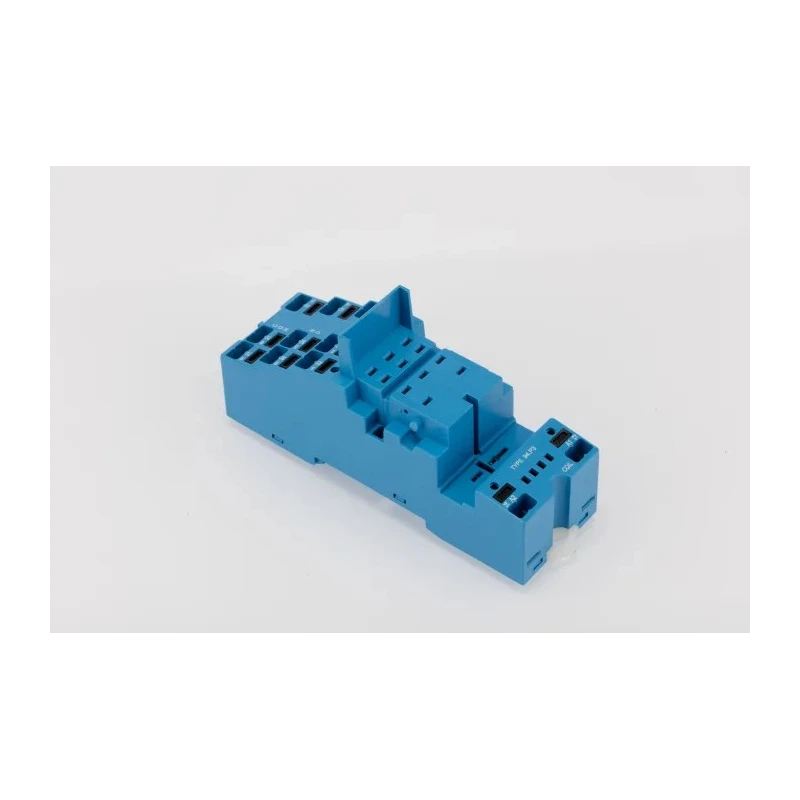 Finder 10A 250V AC DIN Rail Relay Socket for Use with 55.33 Relay 94.P3SMA