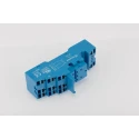 Finder 10A 250V AC DIN Rail Relay Socket for Use with 55.33 Relay 94.P3SMA