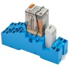 Finder Electromechanical Interface Relay 230V AC Coil Voltage, 3PDT Contact Configuration, 10A Switching 58.P3.8.230.0060SMA