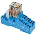 Finder Electromechanical Interface Relay 230V AC Coil Voltage, 3PDT Contact Configuration, 10A Switching 58.P3.8.230.0060SMA