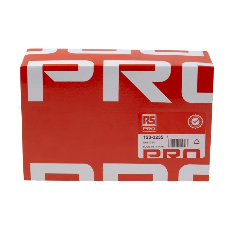 RS PRO Handheld Digital Multimeter 100mΩ Resistance Resolution 1kV DC Voltage 40MHz Frequency IDM103N