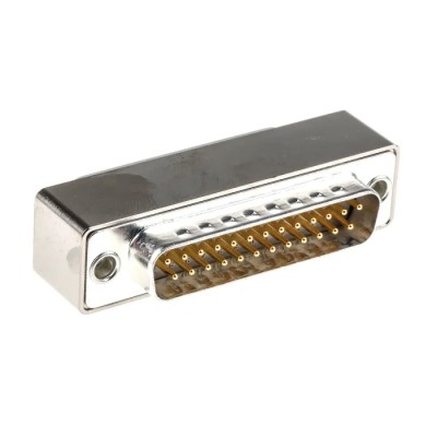 Cinch 25-Way D-Sub Adapter Straight Through Hole Gold Contact Copper Alloy FA-25PS/1
