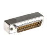 Cinch 25-Way D-Sub Adapter Straight Through Hole Gold Contact Copper Alloy FA-25PS/1