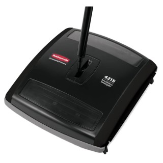 Rubbermaid Commercial Products Galvanised Steel and ABS Plastic Sweeper 266.7mm Length, 241.3mm Width, 1.12m FG421588BLA