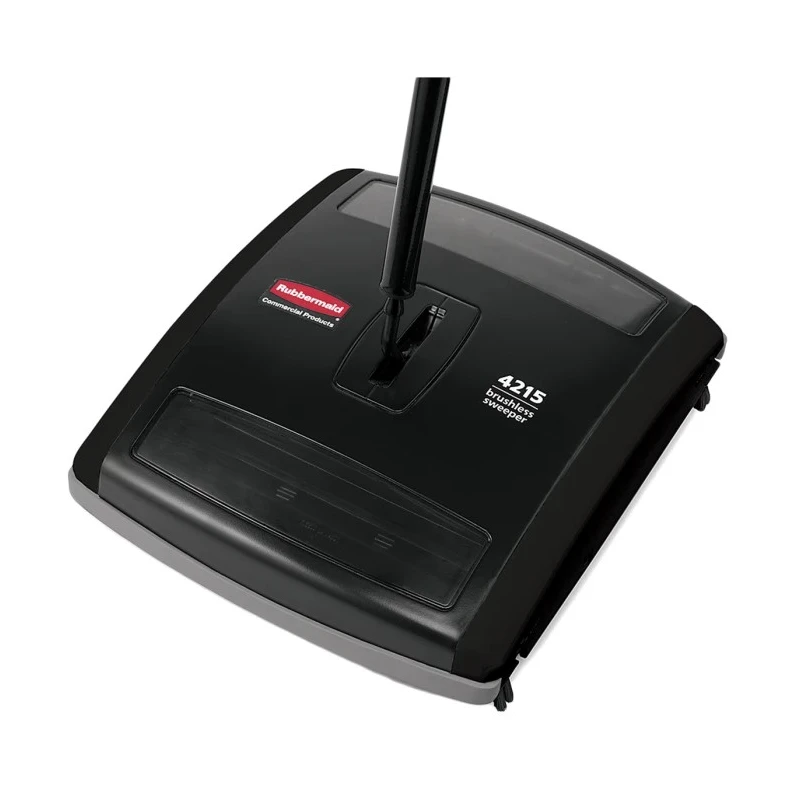 Rubbermaid Commercial Products Galvanised Steel and ABS Plastic Sweeper 266.7mm Length, 241.3mm Width, 1.12m FG421588BLA