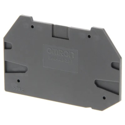Omron Series End Cover for Use with XW5G-S4.0-2.2-1 Grounding Terminal Block and XW5T-S4.0-2.2-1 Feed Through Terminal XW5E