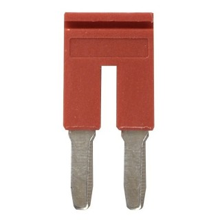 Omron Series Red Short Bar for Use with XW5T-P4.0-2 Feed Through Terminal Block and XW5G-P4.0-2 Grounding Terminal Block XW5S