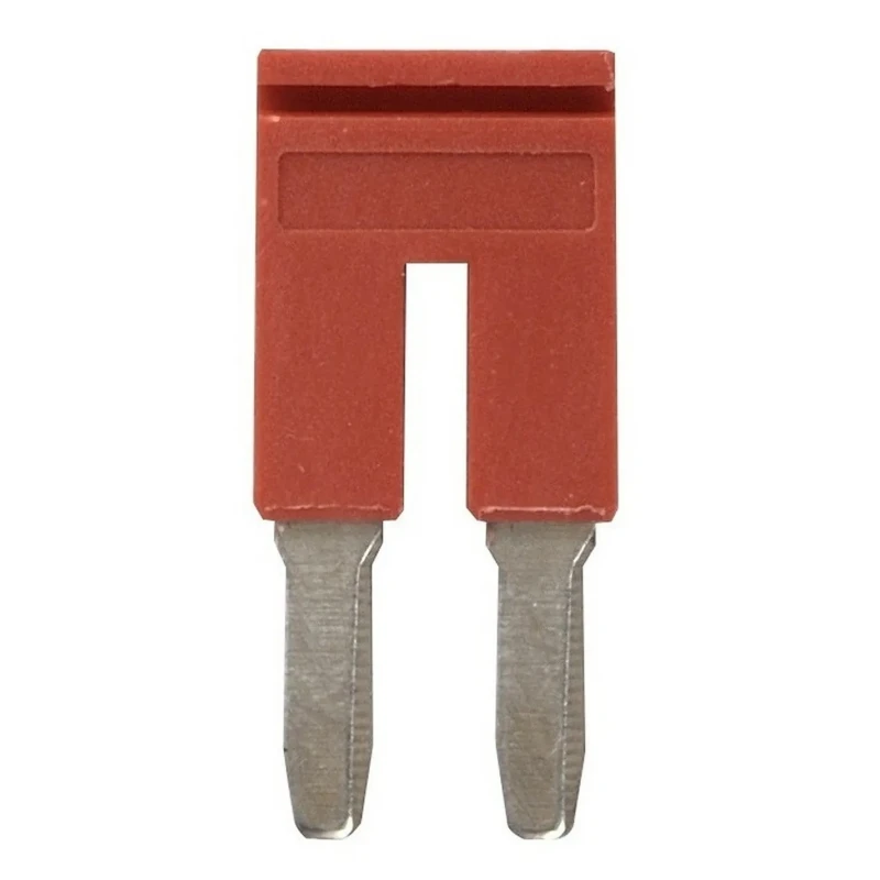 Omron Series Red Short Bar for Use with XW5T-P4.0-2 Feed Through Terminal Block and XW5G-P4.0-2 Grounding Terminal Block XW5S