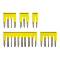 Omron XW5S Series Yellow Short Bar Accessory for XW5T-S4.0-KD Disconnect Terminal Blocks 