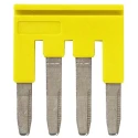 Omron XW5S Series Yellow Short Bar Accessory for XW5T-S4.0-KD and Feed Through Terminal Blocks 