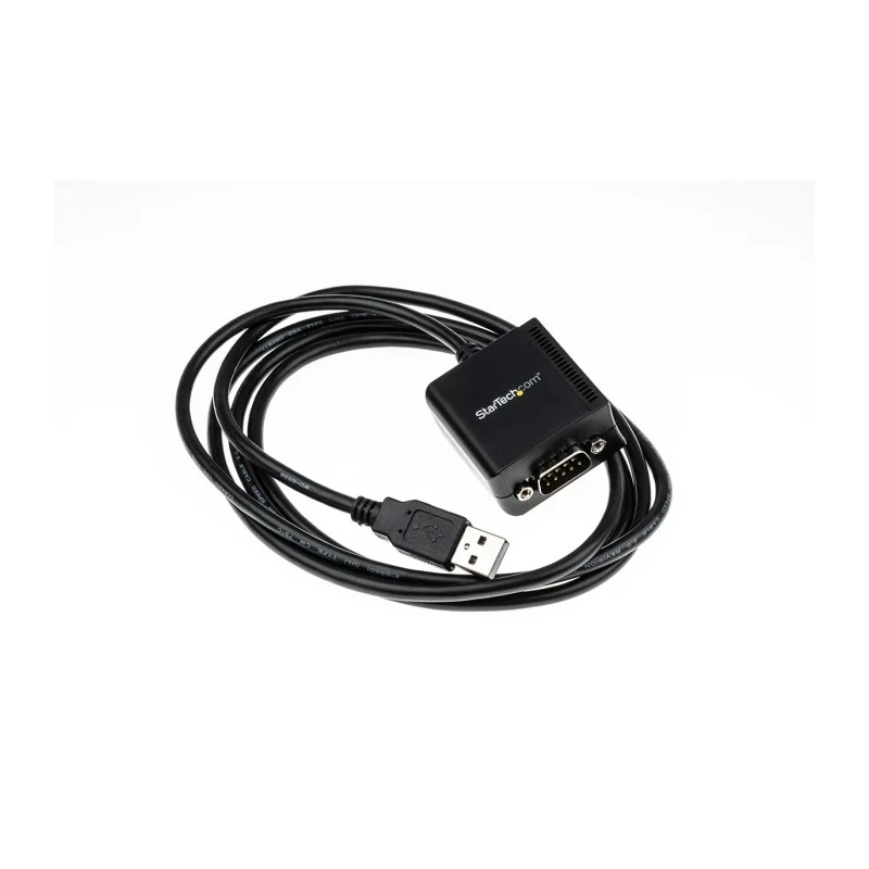 StarTech.com RS232 Converter Cable USB Type-A to D Sub, 1 Port, 115.2 kbps, Desktop Form Factor RS232