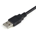 StarTech.com RS232 Converter Cable USB Type-A to D Sub, 1 Port, 115.2 kbps, Desktop Form Factor RS232