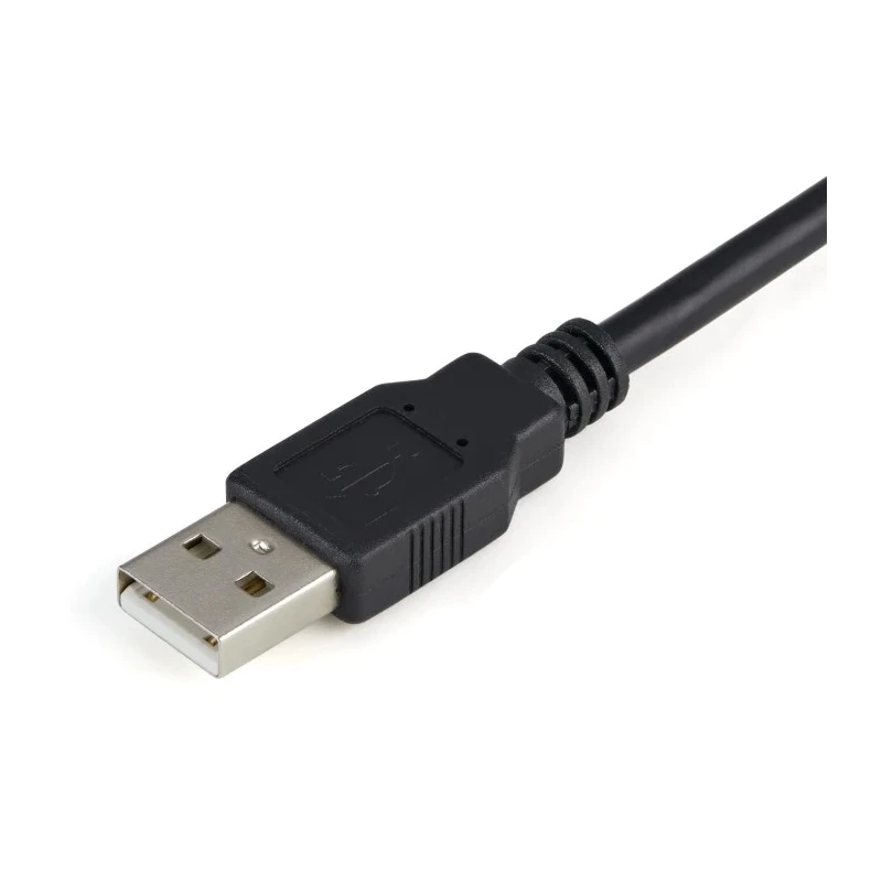 StarTech.com RS232 Converter Cable USB Type-A to D Sub, 1 Port, 115.2 kbps, Desktop Form Factor RS232