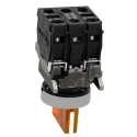 Schneider Electric Knob Selector Switch SPDT 22 mm Cutout Diameter Illuminated 3 Positions XB4BK135B5