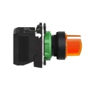 Schneider Electric Knob Selector Switch SPDT 22 mm Cutout Diameter Illuminated 2 Positions XB5AK125B5