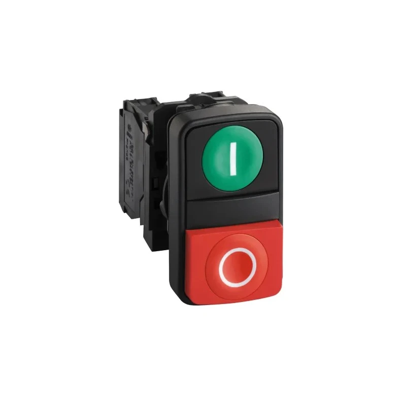 Schneider Electric Harmony XB5 Series Push Button Switch, Slow Break, Panel Mount, 22 mm Cutout, SPDT XB5AL73415