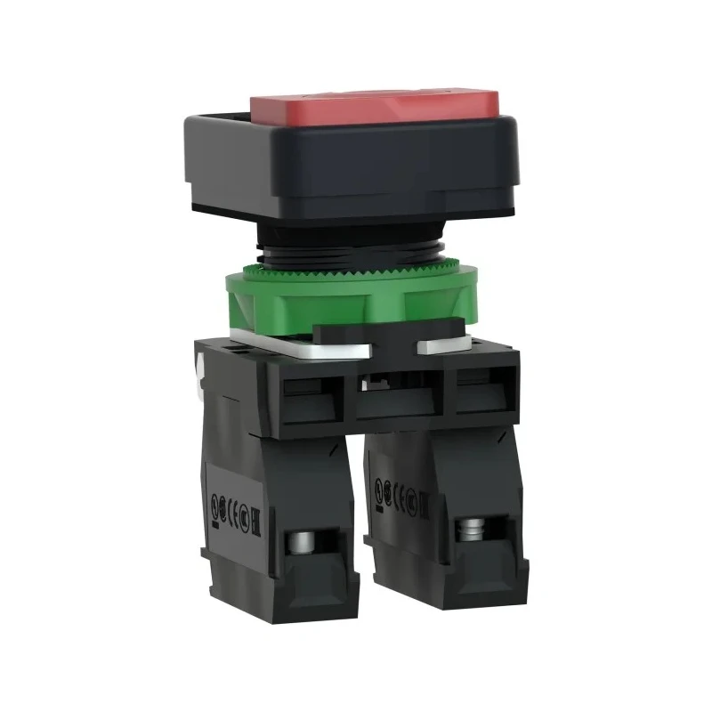 Schneider Electric Harmony XB5 Series Push Button Switch, Slow Break, Panel Mount, 22 mm Cutout, SPDT XB5AL73415
