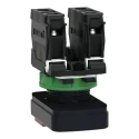 Schneider Electric Harmony XB5 Series Push Button Switch, Slow Break, Panel Mount, 22 mm Cutout, SPDT XB5AL73415