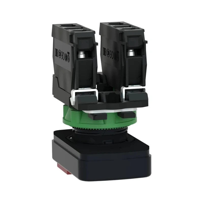 Schneider Electric Harmony XB5 Series Push Button Switch, Slow Break, Panel Mount, 22 mm Cutout, SPDT XB5AL73415