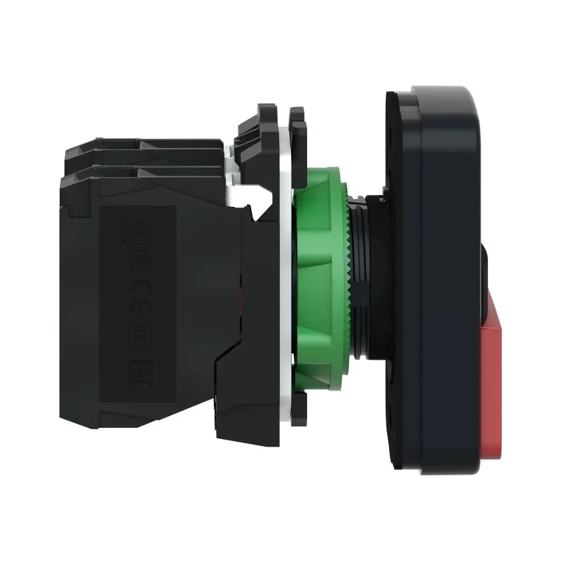Schneider Electric Harmony XB5 Series Push Button Switch, Slow Break, Panel Mount, 22 mm Cutout, SPDT XB5AL73415