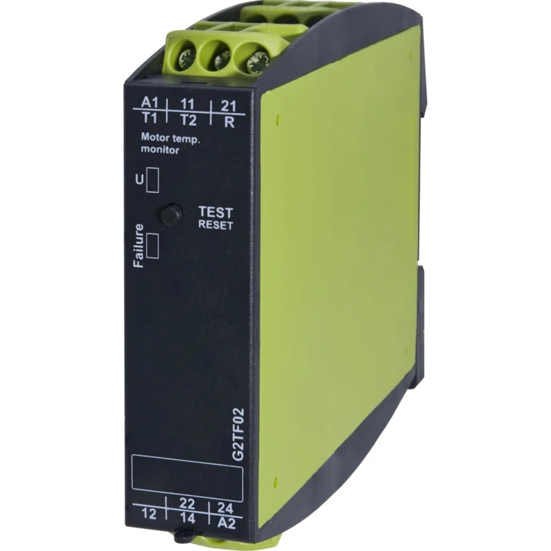 Tele GAMMA Series Temperature Monitoring Relay, 1 Phase, DPDT, DIN Rail Mount, 24V AC, 240V AC G2TF02 24-240VAC/DC