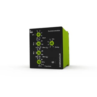 Tele Monitoring Relay 1 Phase DPDT DIN Rail 230V AC K3IM5AACL20 230VAC