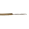 Alpha Wire Hookup Wire PVC Series Brown, 18 AWG, 16/0.25 mm Core Strands, 305 m, Tinned Copper, Flame Retardant 3055 BR001