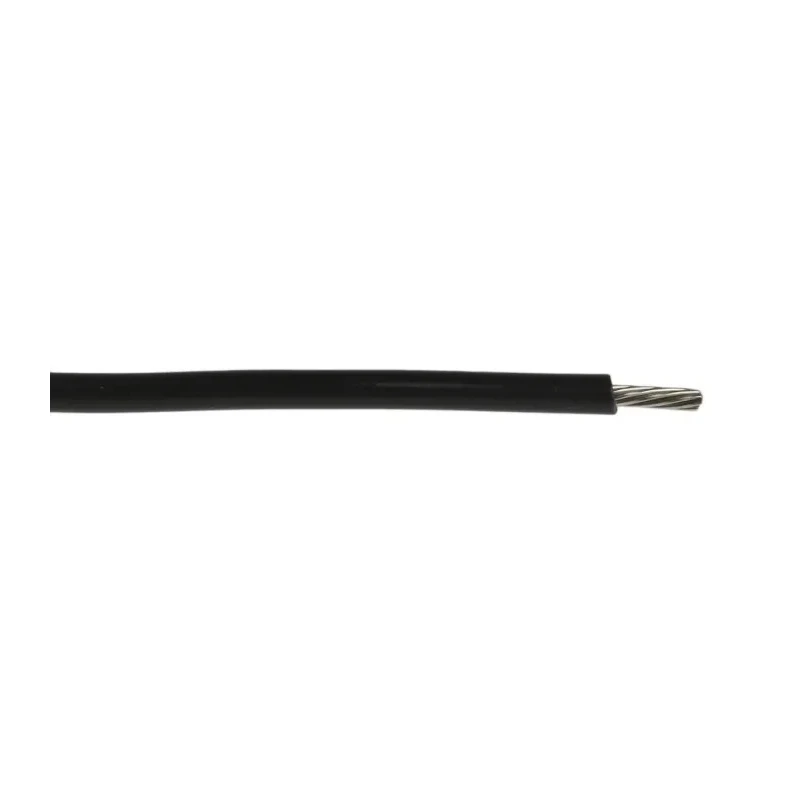 Alpha Wire Hookup Wire PVC Series Black, 20 AWG, 10/0.25 mm Core Strands, 305 m, 300V, Flame Retardant, UL 3053 BK001