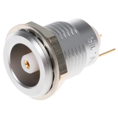 LEMO 1S 1 Pole Straight DIN Socket Panel Mount Female 10A 3300V IP50 