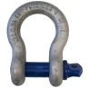 RS PRO Bow Shackle Alloy Steel Hot Dip Galvanised 8.5 t Safe Working Load 96mm Length 124-4819
