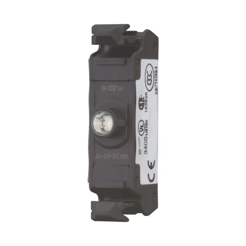 Eaton RMQ Titan M22 Series LED Light Block Blue Illuminated Push-in Terminal 12-30 V ac/dc 15mA 180796 M22-FLED-B