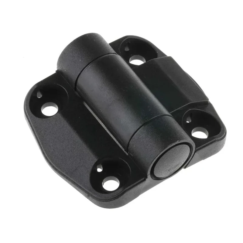 RS PRO Thermoplastic Detent Hinge with Fixed Pin, Screw Fixing, Matt Finish, 57mm x 51mm 124-1907