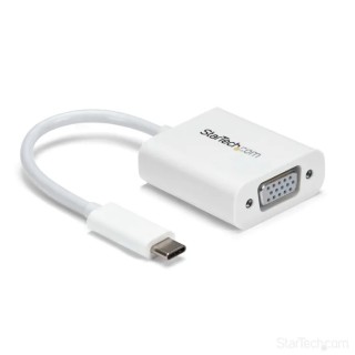 RS PRO USB-C to VGA Video Adapter USB 3.1 Thunderbolt 3 Compatible 1920x1200 Resolution CDP2VGAW