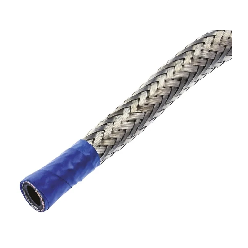 TE Connectivity Expandable Braided Copper Silver Cable Sleeve 10m Length 4.5mm-9.5mm Diameter RayBraid RAY-101-6.0(10)CK0610