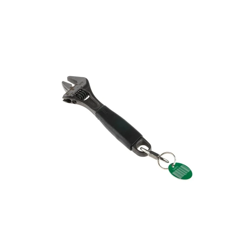 Bahco Adjustable Spanner 20 mm Jaw Capacity, 158mm Overall Length, Rubber Grip Handle TAH9070