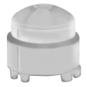 Murata Fresnel Lens IML Series 1-Way Round White High Density Polyethylene 35° Viewing Angle IML-0688