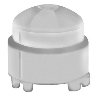 Murata Fresnel Lens IML Series 1-Way Round White High Density Polyethylene 35° Viewing Angle IML-0688