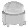 Murata Fresnel Lens IML Series 1-Way Round White High Density Polyethylene 35° Viewing Angle IML-0688