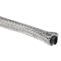 TE Connectivity Expandable Braided Copper Silver Cable Sleeve 10m Length 8-22mm Diameter RayBraid RAY-101-10.0(10)CK0610