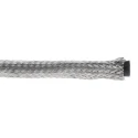 TE Connectivity Expandable Braided Copper Silver Cable Sleeve 10m Length 8-22mm Diameter RayBraid RAY-101-10.0(10)CK0610