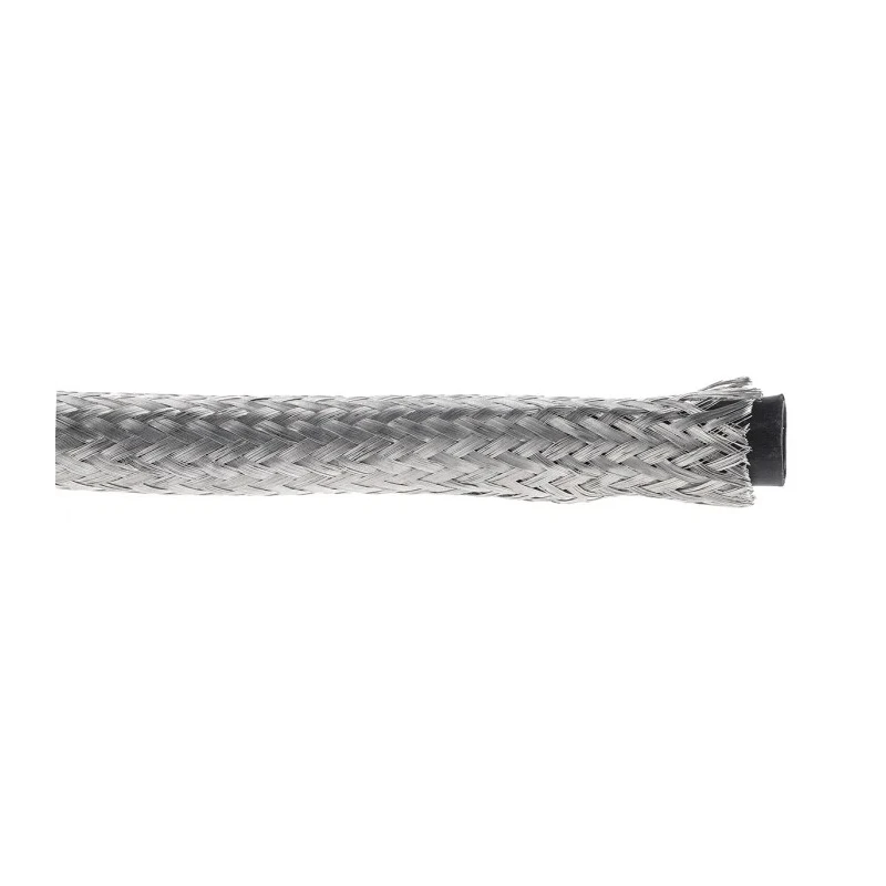 TE Connectivity Expandable Braided Copper Silver Cable Sleeve 10m Length 8-22mm Diameter RayBraid RAY-101-10.0(10)CK0610